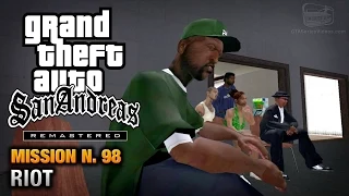 GTA San Andreas Remastered - Mission #98 - Riot (Xbox 360 / PS3)