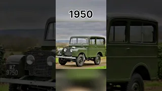 Evolution of Land Rover Defender (1950~2022) #shorts #youtubeshorts #shortsviral