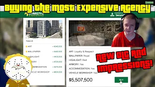 GTA Online New DLC Buying The Most Expensive Agency And Customizing It, Breakdown And Thoughts