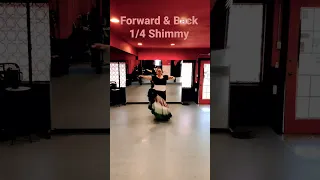 Belly Dance: FCBD Style Forward & Back 1/4 Turns (Turkish Shimmy 1/4 Turns)