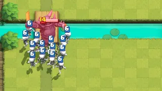 Level 14 Pekka vs Level 6 Skellies - CR