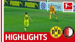 Borussia Dortmund vs. Feyenoord Rotterdam I Highlights | 2-1 | Philipp and Guerreiro Strike For BVB