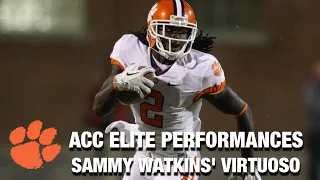 ACC Elite Performances: Clemson WR Sammy Watkins' Virtuoso At Maryland