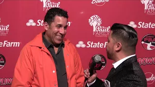 Oscar Nuñez on the Red Carpet at 2018 CP3 PBA Celebrity Invitational