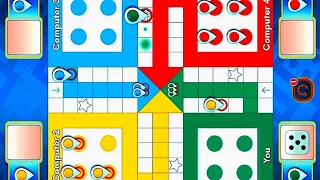 ✅Ludo game playing in (4) players | Ludo king game | Ludo game |