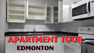Cheap One bedroom apartment tour in Edmonton Alberta| Apartment Tour.