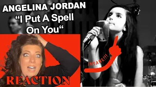 FIRST TIME LISTENING...ANGELINA JORDAN - "I PUT A SPELL ON YOU" WHAT IN THE ACTUAL...OMG REACTION