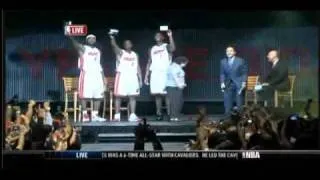 Miami Heat Welcome Party for Wade, James and Bosh (1/2) (Full)