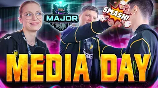 Media Day at PGL Major | NAVI CSGO VLOG