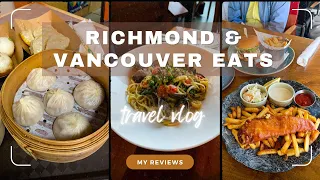 7 Restaurants + 2 Food Courts | 12 days in Richmond BC 🇨🇦