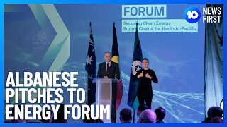 Anthony Albanese Pitches To The Sydney Energy Forum | 10 News First