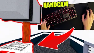 PRO HANDCAM FLEE THE FACILITY GAMEPLAY! (ROBLOX)