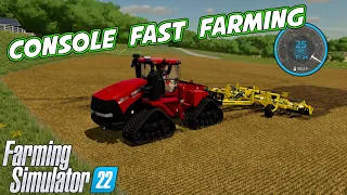 How to Fast Farm On Console | Farming Simulator 22