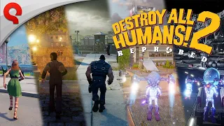 Destroy All Humans! 2 - Reprobed | Locations Trailer