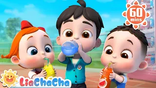 Colorful Juice Song | Juice Vending Machine Song + More LiaChaCha Nursery Rhymes & Baby Songs