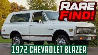 SOLD Rare Find: 1972 Chevrolet K5 Blazer with Only 50K Miles!- Frankman Motor Company