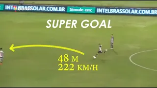 Hulk's unbelievable super goal - 48m distance & 222 km/h #hulk #supergoal