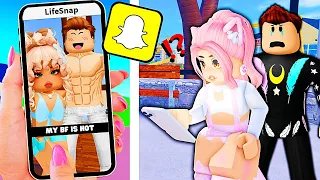 I CAUGHT MY BEST FRIENDS @phantommaxx001  BOYFRIEND CHEATING ON ROBLOX SNAPCHAT