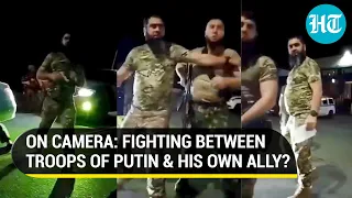 Soldiers Of Putin Loyalist Ramzan Kadyrov Beat Up Russian Troops In Ukraine's Melitopol? Viral Video