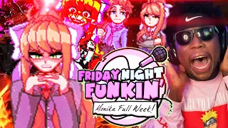 MONIKA STILL CRAZY IN FRIDAY NIGHT FUNKIN | Friday Night Funkin [  Monika Full Week Doki Doki Mod ]