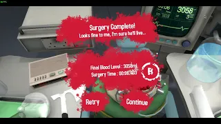 (FORMER WORLD RECORD) Surgeon Simulator 2013 - Brain Transplant in 6.403 Seconds!!!