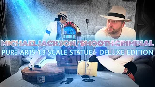 PureArts MICHAEL JACKSON - SMOOTH CRIMINAL / MOONWALKER 1:3 STATUE - Unboxing & Review