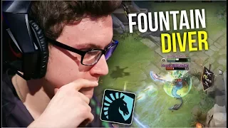 FOUNTAIN DIVER - Miracle Sven 1st Battle After Win TI7 Diving Fountain | Dota 2