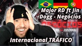 Major RD feat Jin Dogg - Negócios (React) a Rap Brasileiro E.22 I Brasil x Japao