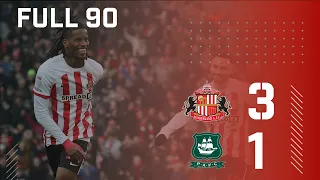 Full 90 | Sunderland AFC 3 - 1 Plymouth Argyle