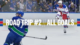 Every New York Rangers Goal During 5-Game Road Trip