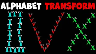 Alphabet Lore Snakes transform Roman Number Lore