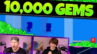 10,000 Gems in Mega Boxes for my Son |  Father And Son Gemming in Brawl Stars