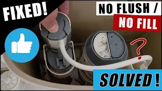 Dual Flush Water Ridge Toilet | Toilet won't Flush | One Piece Toilet Not Working | Troubleshooting