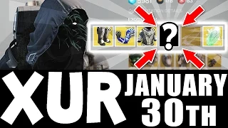Destiny - XUR Agent of the Nine Location & Items (January 30th)