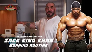 Zack 'King' Khan's Morning Routine │ Powered by Chemical Warfare Supps