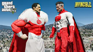 GTA 5 - Omni-Man VS Thragg | Epic Viltrumites Battle !