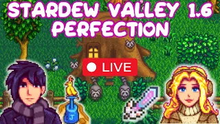 Stardew Valley 1.6 Perfection LIVE - Collecting all new pets (Stardew Tok)