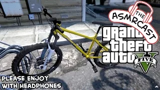 ASMR GTA V PC [1080p 60fps] - Cycling Up & Down Mt. Chiliad [Binaural]