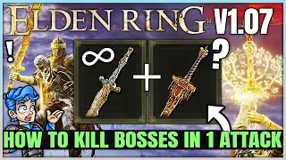 This 1.07 Sword Combo is Actually GAME BREAKING Now - New ULTIMATE Faith Warrior Build - Elden Ring!