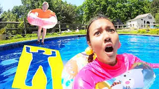 DIY Summer Camp on Water! Fun Challenge Compilation for Kids with Ellie Sparkles #CampYouTube