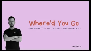 Lirik dan Terjemahan Lagu Where’d You Go–Fort Minor (feat. Holly Brook & Jonah Matranga)Viral TikTok