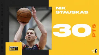 Nik Stauskas (30 points) Highlights vs. Long Island Nets