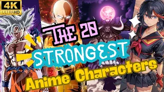 The 20 Strongest Anime Characters : Ranked 2024