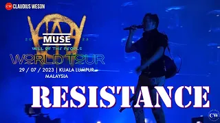 Muse Live at Kuala Lumpur 29 July 2023: Resistance