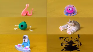Demented Dream Island Error Monsters in 3D ( AI Generated ) ~ My Singing Monster