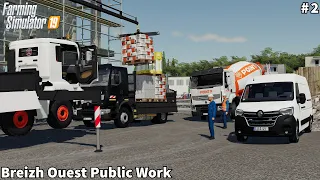 Cement Bag & Parpaing Pallet Delivery│Breizh Ouest│Public Work & Role Play│FS 19