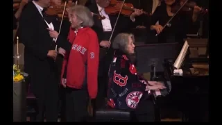 Martha Argerich plays 'Happy Birthday' for Seiji Ozawa's 80th birthday celebration