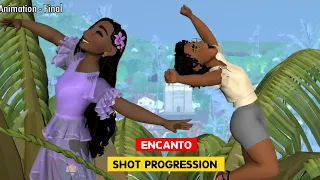 Encanto | Mirabel And Isabela Shot Progression | Riannon Delanoy | @3DAnimationInternships