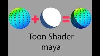 Maya Toon Shader with Texture and shadow control