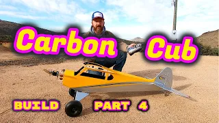 Hangar 9 Carbon Cub 15cc BUILD Part 4